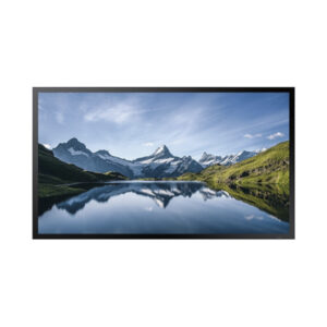 Samsung OH46DX Pantalla Exterior 46" 3500 nits IP56 IK10 24/7 – vista lateral | pantalla digital de exterior