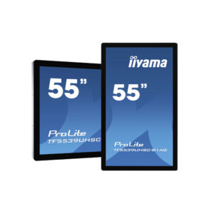 Pantalla Táctil Open Frame iiyama TF5539UHSC-B1AG 55" 4K UHD | PCAP 10-puntos Integración Industrial | pantalla táctil int...