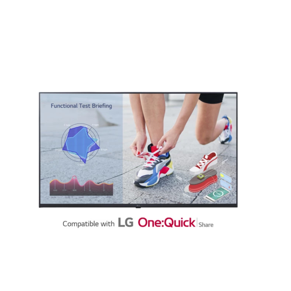 Pantalla profesional 75" 4K UHD LG 75UL3J-E | digital signage