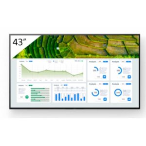 Sony FW-43BZ30L pantalla de señalización Pantalla plana para señalización digital 109,2 cm (43") LCD Wifi 440 cd / m² 4K U...