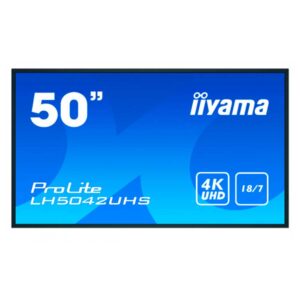 Pantalla de interior 50" iiyama LH5042UHS-B3 pantalla de señalización | digital signage