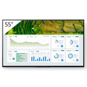 Sony FW-55BZ30L pantalla de señalización Pantalla plana para señalización digital 139,7 cm (55") LCD Wifi 440 cd / m² 4K U...