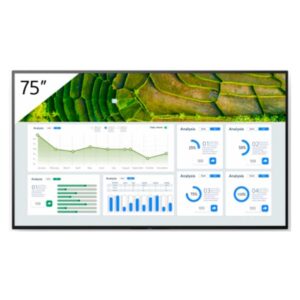 Sony FW-75BZ30L pantalla de señalización Pantalla plana para señalización digital 190,5 cm (75") LCD Wifi 440 cd / m² 4K U...