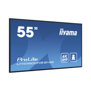 Pizarra Digital iiyama ProLite 55" 4K UHD | Caballete Digital Signage Android 11 WiFi 24/7 | pizarra interactiva digital