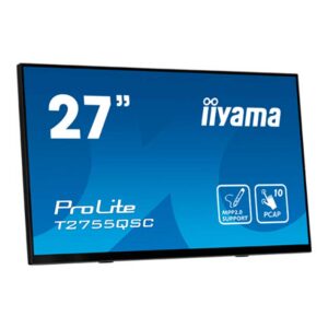 Monitor Táctil Profesional iiyama 27" QHD | Pantalla Interactiva Digital Signage | pantalla táctil interactiva