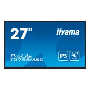 Pantalla Táctil PCAP Bonded iiyama 27" Full HD | 10 puntos Sin Marcos Instalación Empotrada | pantalla táctil interactiva