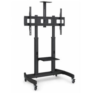 Soporte de suelo con ruedas Fonestar STS-42106N para pantalla 60"-100" VESA 1000x600 negro | soporte de suelo para pantallas