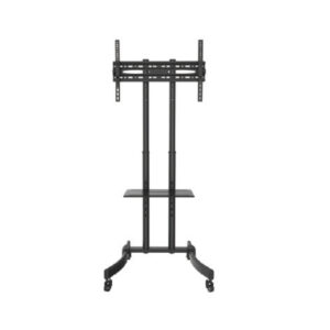 Soporte de suelo con ruedas Fonestar STS-4664N para pantalla 37"-70" VESA 600x400 negro | soporte de suelo para pantallas