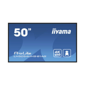 Monitor Profesional iiyama ProLite LH5054UHS-B1AG 50" 4K UHD Android 24/7 | monitor digital signage