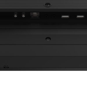 Monitor Profesional iiyama 55" LH5541UHS-B2 4K UHD 24/7 para señalización digital – vista trasera | monitor digital signage
