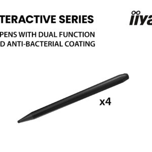 Pantalla Interactiva iiyama ProLite 98" TE9813A-B1AG 4K UHD Android 14 Google EDLA – detalle técnico | digital signage