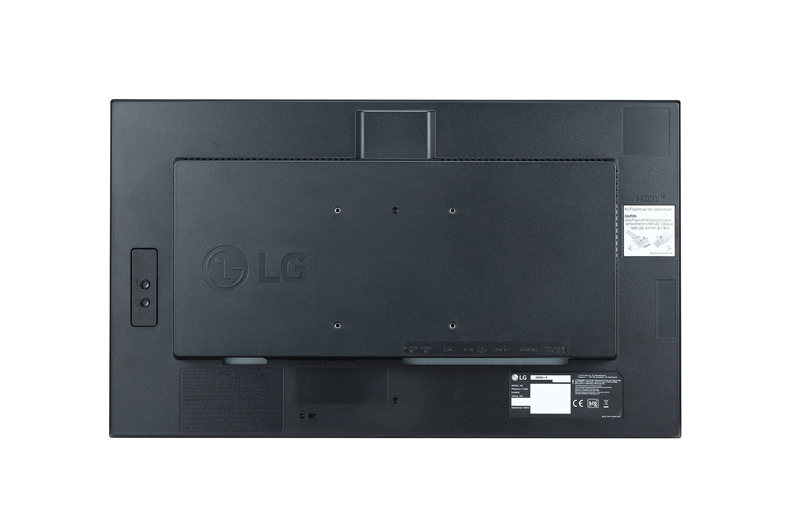 Monitor Profesional LG 22" 22SM3G-B Full HD webOS para señalización digital – detalle técnico | monitor digital signage