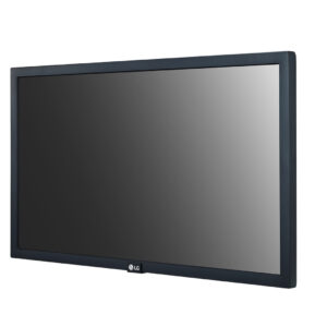 Monitor Profesional LG 22" 22SM3G-B Full HD webOS para señalización digital – vista lateral | monitor digital signage