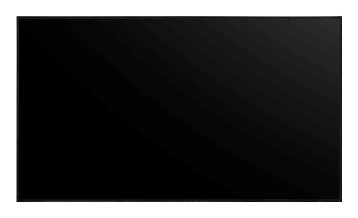 LG 50UL3Q-E – Pantalla profesional 50" 4K UHD, 350 nits, webOS 6.1, 16/7, VA, haze 25%, VESA 200×200 – vista lateral | dig...