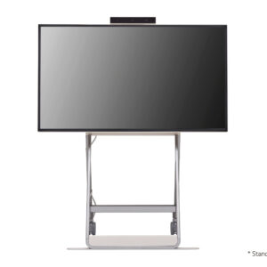 Pantalla Interactiva LG 43" One:Quick Flex 43HT3WJ-B 4K UHD Windows 10 IoT – vista lateral | digital signage
