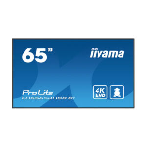 Monitor Profesional iiyama 65" 4K UHD Android 11 24/7 | Pantalla Digital Signage Interior con WiFi | monitor digital signage