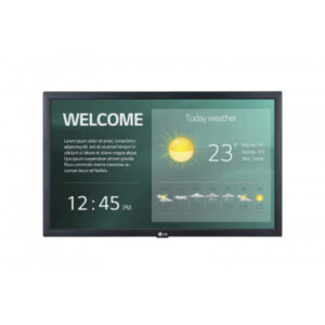 Monitor Profesional LG 22" 22SM3G-B Full HD webOS para señalización digital | monitor digital signage