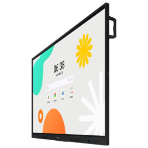 Samsung WA86F Pizarra Interactiva 86" 4K UHD Android 14 Táctil – detalle técnico | pizarra interactiva digital