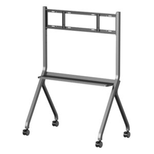 Soporte Móvil con Ruedas iiyama MD-CART02-S1 | Carro para Pantallas Profesionales Digital Signage | soporte para pantalla