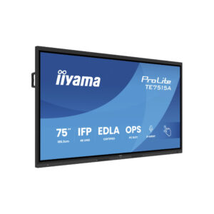 Pantalla Interactiva iiyama ProLite TE7515A-B1AG 75" 4K UHD Android 14 | Google EDLA para Aulas y Salas de Reuniones | dig...