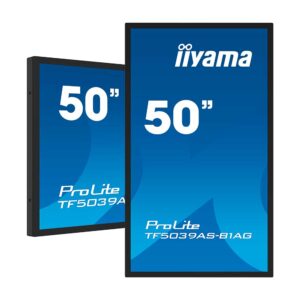 Pantalla Táctil PCAP Bonded iiyama 50" | multi-touch Sin Marcos Instalación Empotrada | pantalla táctil interactiva