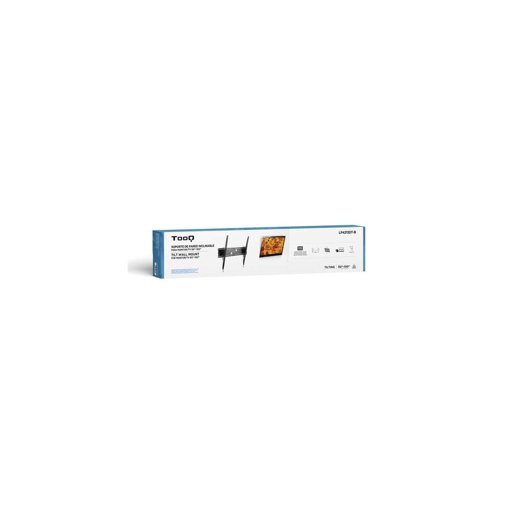 Soporte Pared TooQ LP42130T-B Fijo para Pantallas 60-100" hasta 130 kg - Imagen 8