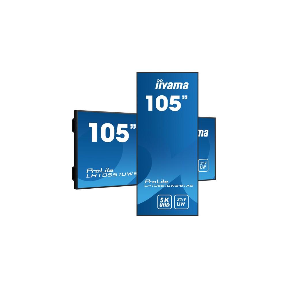 iiyama ProLite LH10551UWS 105" 5K Ultra-Wide 21:9 IPS 24/7 - Imagen 2