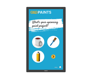 Philips 24BDL3751T Pantalla Táctil 23,8" Full HD Android Señalización