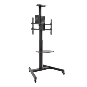 Soporte Suelo TooQ FS1184M-B Orientable y con Ruedas para Pantallas 37-70" hasta 70 kg