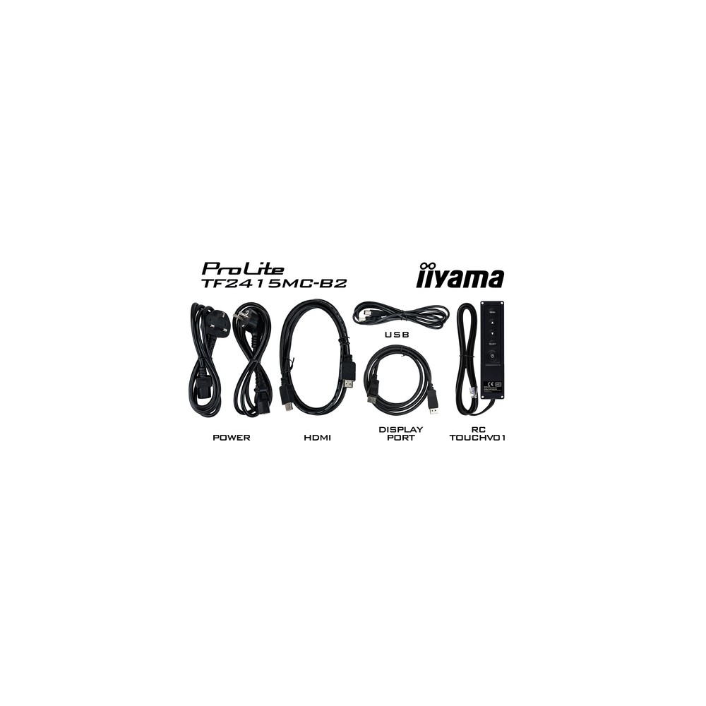 Monitor Táctil iiyama TF2415MC-B2 23.8" Full HD PCAP Open Frame 10 Puntos - Imagen 13