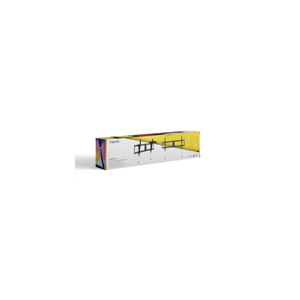 Soporte Pared TooQ LP4391T-B Fijo para Pantallas 43-90" hasta 70 kg - Imagen 11