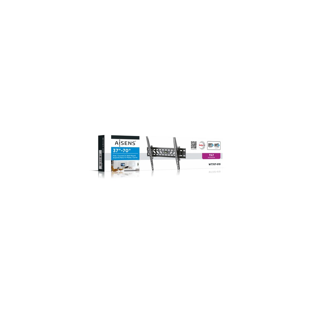 Soporte Pared Aisens WT70T-019 Inclinable para Pantallas 37-70" hasta 50 kg - Imagen 7