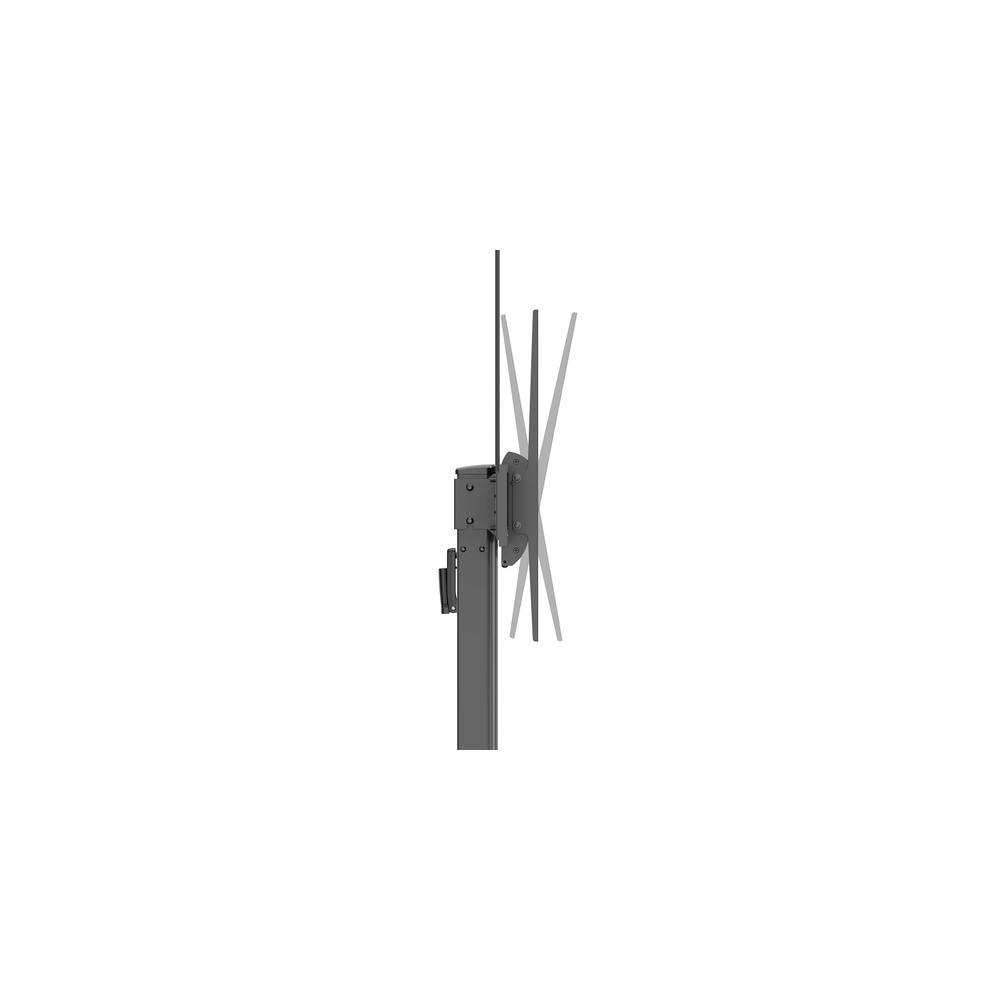 Soporte Suelo Aisens FT100TE-403 Inclinable, con ruedas para Pantallas 60-100" hasta 100 kg - Imagen 4