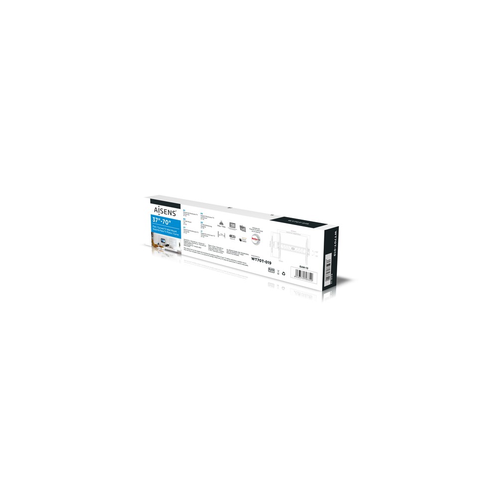Soporte Pared Aisens WT70T-019 Inclinable para Pantallas 37-70" hasta 50 kg - Imagen 9