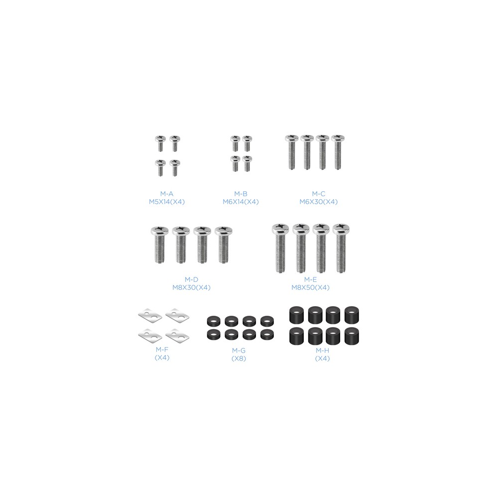 Soporte Pared TooQ LP42130T-B Fijo para Pantallas 60-100" hasta 130 kg - Imagen 6