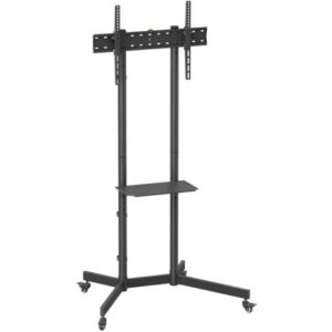 Soporte Suelo Aisens FT70TE-333 Inclinable, con ruedas para Pantallas 37-70" hasta 45 kg
