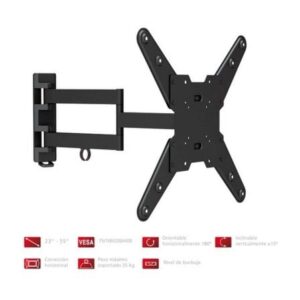 Soporte Pared Fonestar STV-683N Inclinable, orientable para Pantallas 23-55" hasta 35 kg