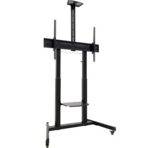 Soporte Suelo TooQ FS20406HM-B Inclinable, con ruedas para Pantallas 60-100" hasta 120 kg