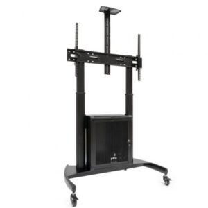 Soporte Suelo TooQ FS20500M-B Inclinable, con ruedas para Pantallas 60-100" hasta 100 kg