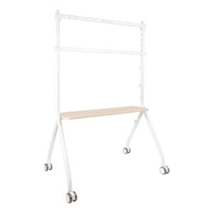 Soporte Suelo TooQ FS20207M-W con Ruedas para Pantallas 49-80" hasta 50 kg