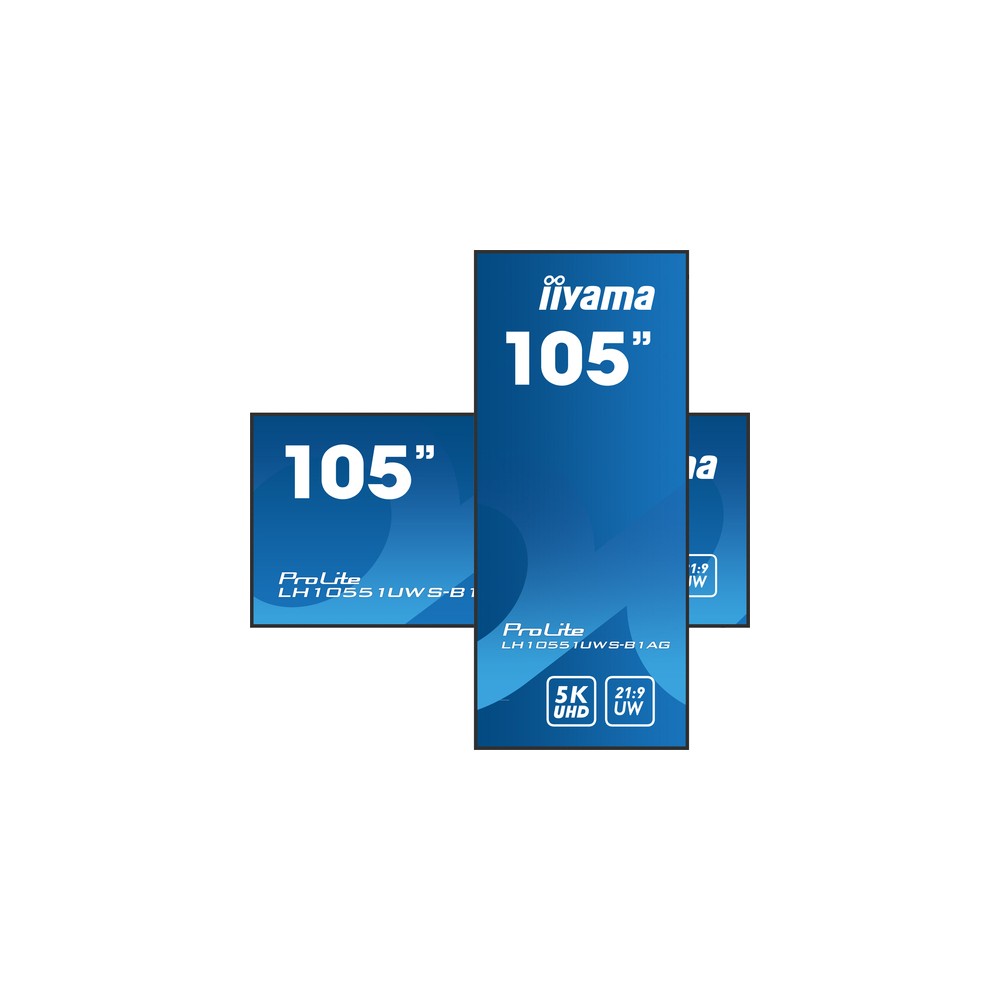 iiyama ProLite LH10551UWS 105" 5K Ultra-Wide 21:9 IPS 24/7 - Imagen 4