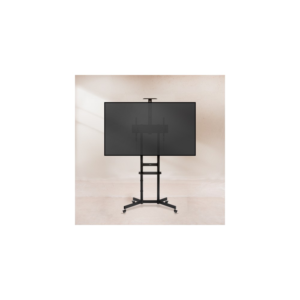 Soporte Suelo TooQ FS1151M-B con Ruedas para Pantallas 37-70" hasta 70 kg - Imagen 3