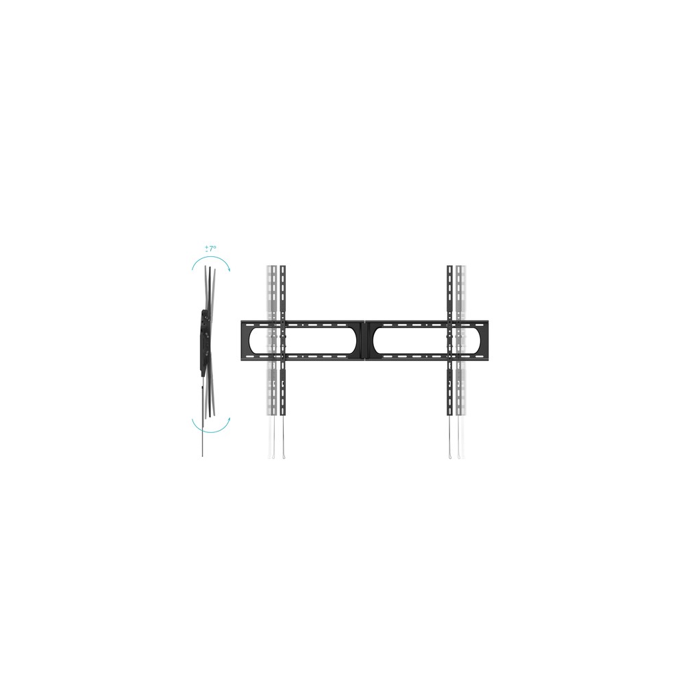 Soporte Pared TooQ LP37140T-B Fijo para Pantallas 37-140" hasta 125 kg - Imagen 3